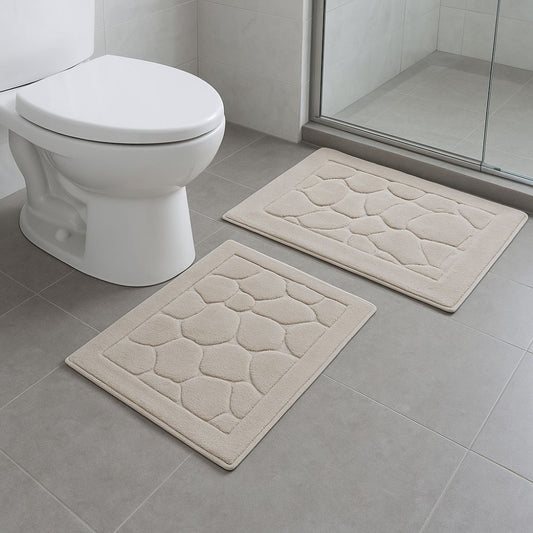 Kopalniške preproge, Nedrseča podloga, 100% Bombaž, Vpojna podloga (60 x 100 + 50 x 60 cm) | STONECOFFEE