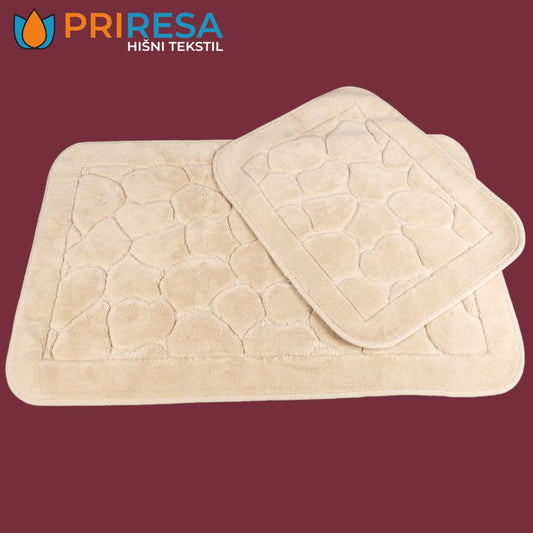 Kopalniške preproge, Nedrseča podloga, 100% Bombaž, Vpojna podloga (60 x 100 + 50 x 60 cm) | STONECOFFEE