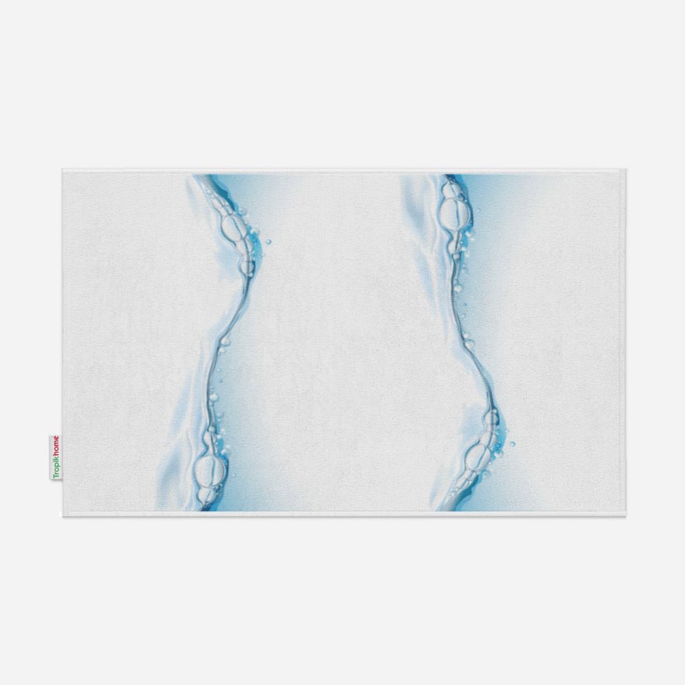Kopalniške Preproge | Vpojna in Nedrseča podloga za kopalnico (60 × 100 + 50 × 60 cm) | WATERDROP
