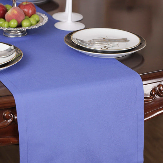 Namizni Tekac PLAIN MODRA, 40 x 170 cm