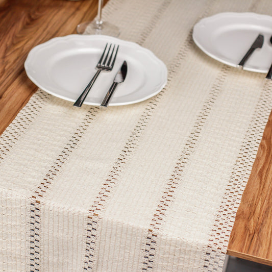 Namizni Tekac ORGANIC EKRU, 35 x 145 cm