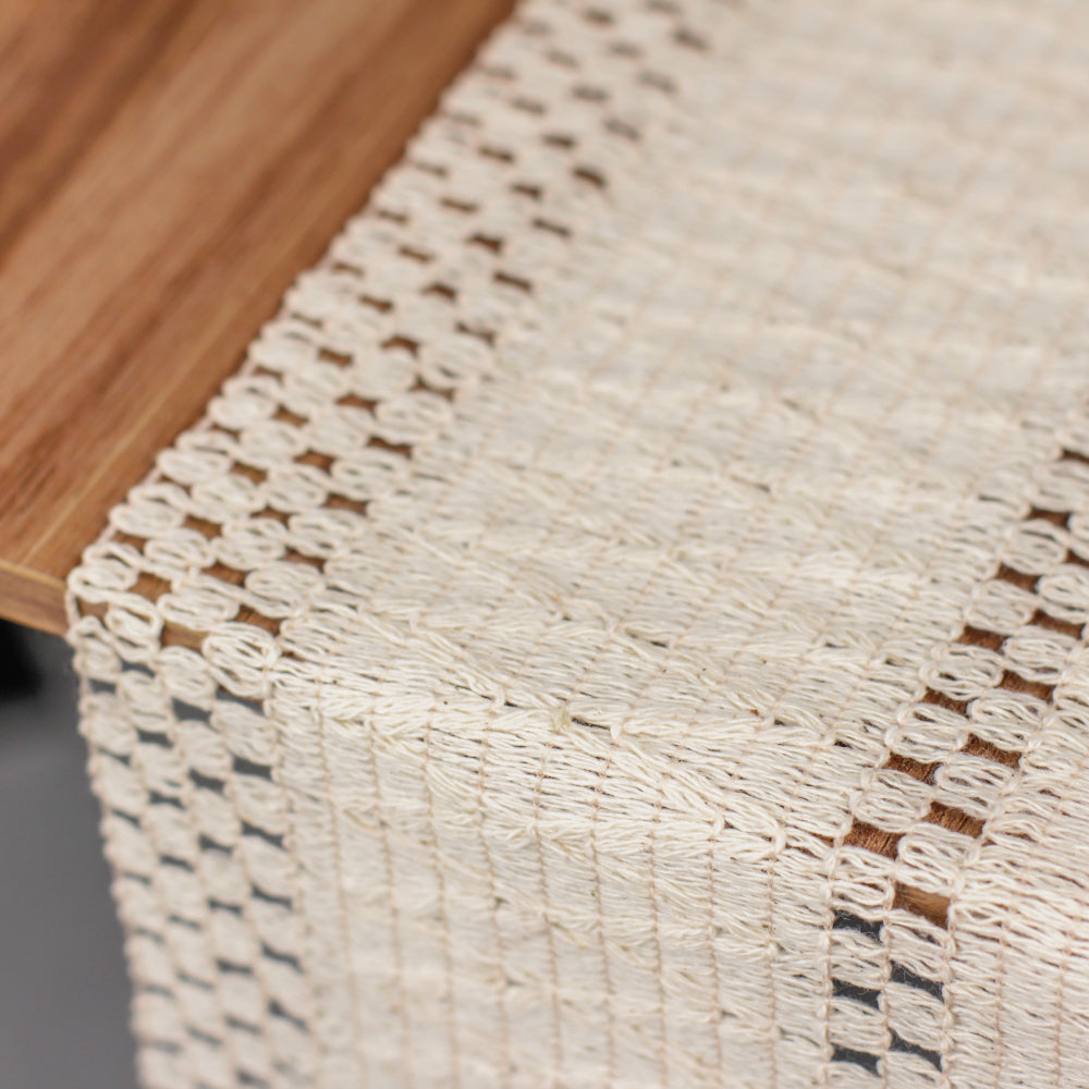 Namizni Tekac ORGANIC EKRU, 35 x 145 cm