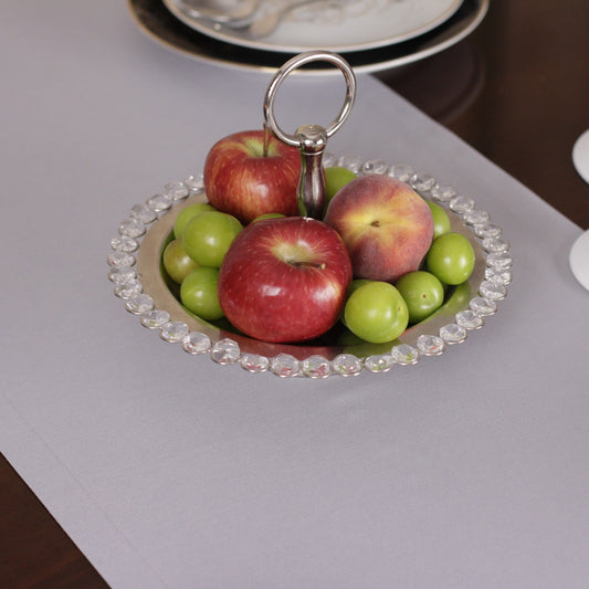 Namizni Tekac PLAIN SIVA, 40 x 170 cm