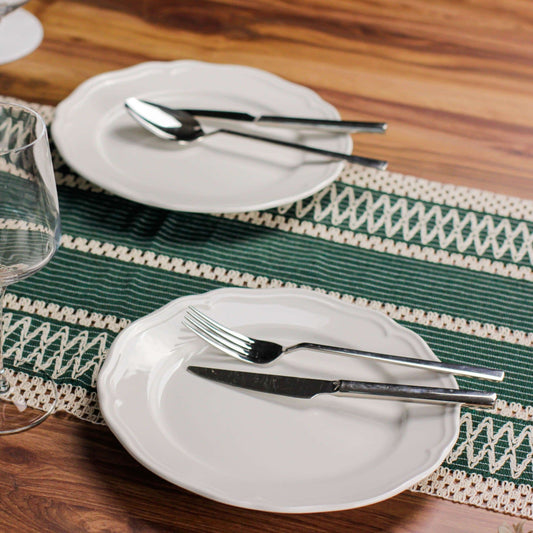 Namizni Tekac ORGANIC ZUMRUT, 35 x 145 cm