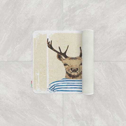 Kopalniške Preproge | Vpojna in Nedrseča podloga za kopalnico (60 × 100 + 50 × 60 cm) | DEAR