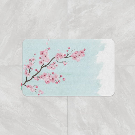 Kopalniške Preproge | Vpojna in Nedrseča podloga za kopalnico (60 × 100 + 50 × 60 cm) | SAKURA