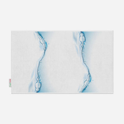 Kopalniške Preproge | Vpojna in Nedrseča podloga za kopalnico (60 × 100 + 50 × 60 cm) | WATERDROP